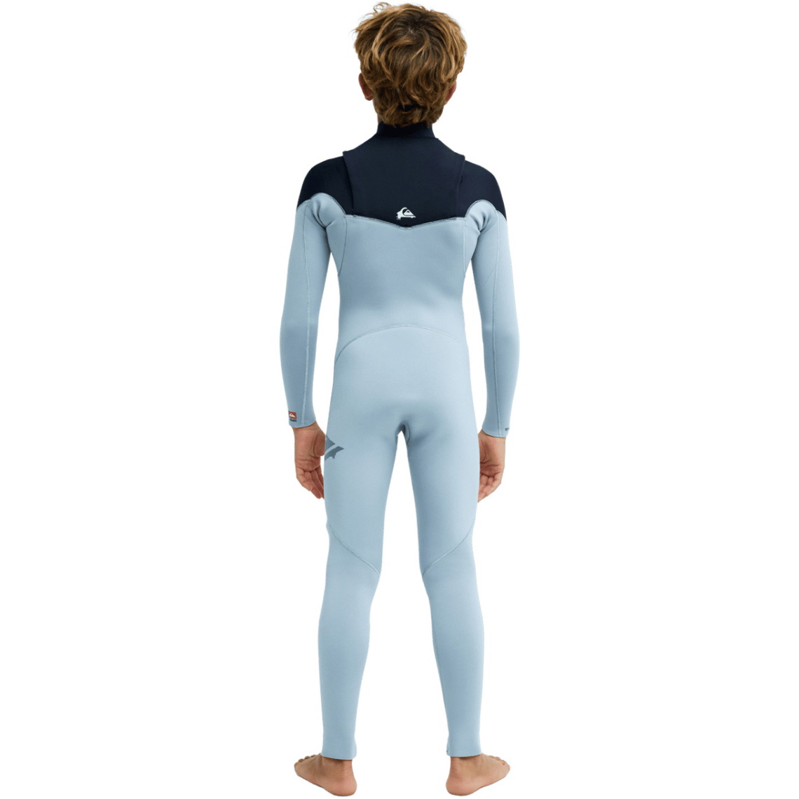 2026 Quiksilver Junior Young Guns 4/3mm Chest Zip Wetsuit EQBW103130 - Quarry